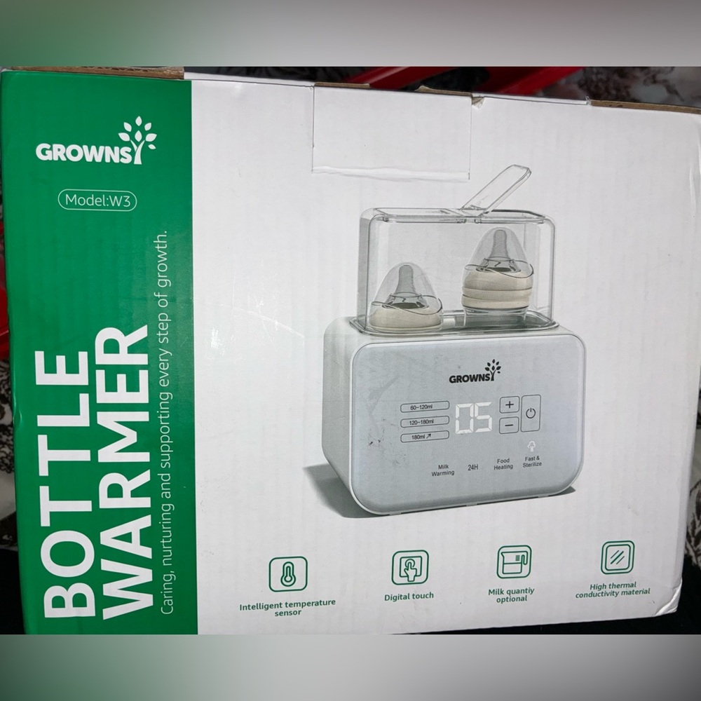 White Bottle Warmer